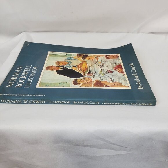 Vintage Normal Rockwell Illustrator By Arthur L. Guptill Paperback Book - Picture 5 of 5